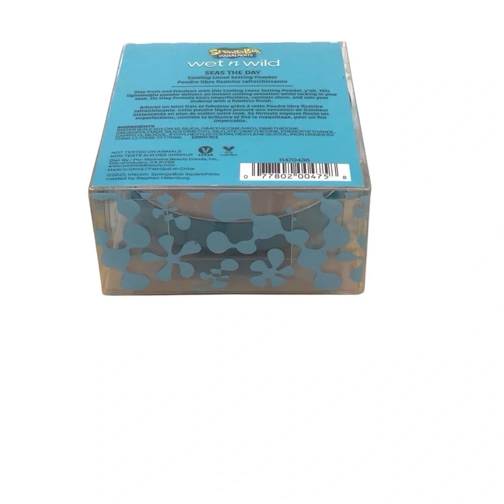 Wet N Wild SpongeBob Limited Ed. Seas The Day Cooling Makeup Finishing Powder